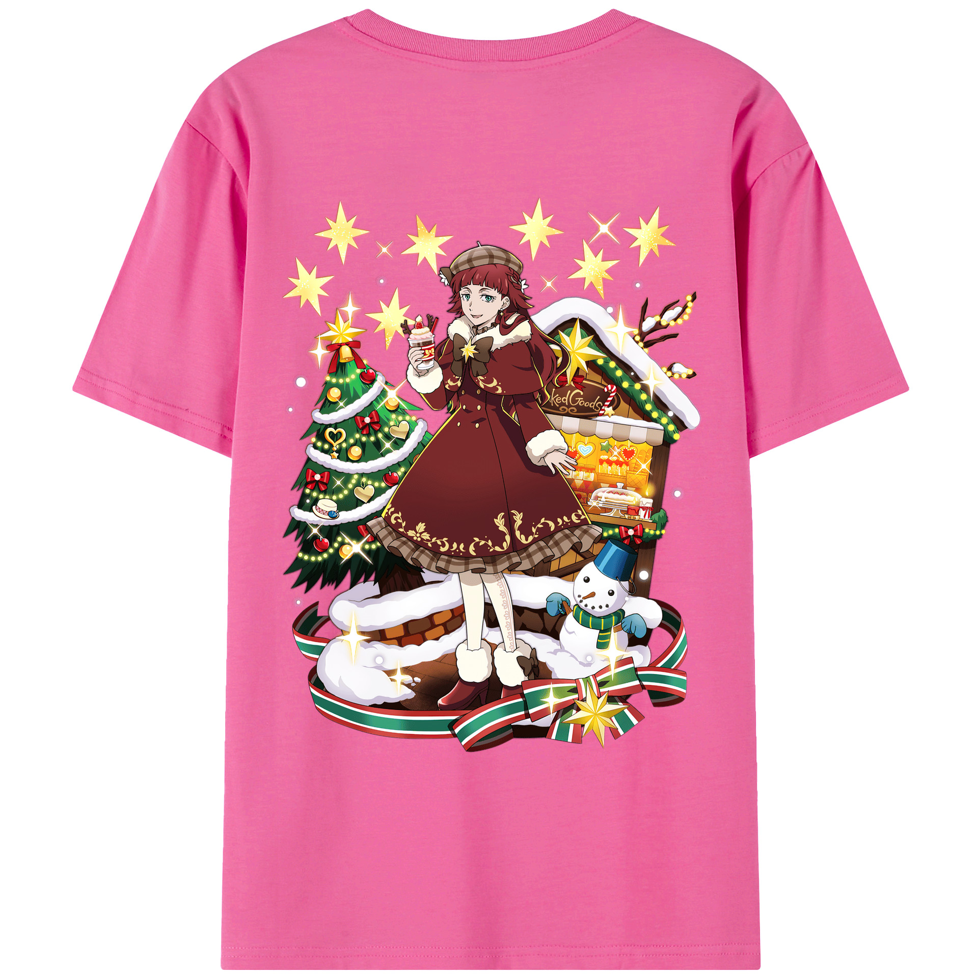 （画像用） 文豪ストレイドッグス Bungo Stray Dogs レディース半袖Tシャツ(バックプリント)